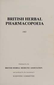 British herbal pharmacopoeia, 1983 /