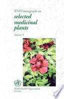 WHO monographs on selected medicinal plants.
