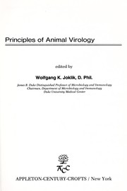 Principles of animal virology /