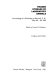 Frozen storage of laboratory animals : proceedings of a workshop at Harwell, U.K., May 6th-9th, 1980 /