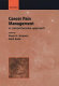 Cancer pain management : a comprehensive approach /