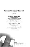 Adjuvant therapy of cancer III /