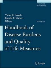 Handbook of Disease Burdens and Quality of Life Measures /