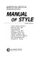 American Medical Association manual of style.