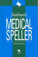 Stedman's medical speller /