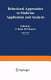 Behavioral approaches to medicine : application and analysis /