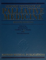 Oxford textbook of palliative medicine /