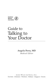 American Medical Association guide to talking to your doctor /
