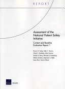 Assessment of the national patient safety initiative : context and baseline evaluation report 1 /