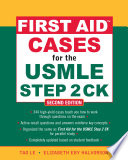 First aid cases for the USMLE step 2 CK /