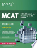 MCAT critical analysis and reasoning skills review /