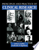Principles and practice of clinical research /