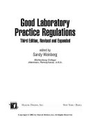 Good laboratory practice regulations /
