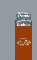 The nature of qualitative evidence /