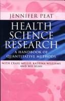 Health science research : a handbook of quantitative methods /