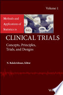 Methods and applications of statistics in clinical trials /