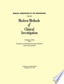 Modern methods of clinical investigation /