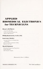 Applied biomedical electronics for technicians /