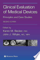 Clinical evaluation of medical devices /