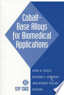 Cobalt-base alloys for biomedical applications /