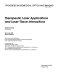 Therapeutic laser applications and laser-tissue interactions : 24-25 June 2003, Munich, Germany /