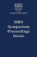 Biomedical materials--drug delivery, implants, and tissue engineering : symposium held November 30-December 1, 1998, Boston, Massachusetts, U.S.A. /