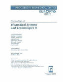 Proceedings of biomedical systems and technologies II : 4-6   September 1997, San Remo, Italy /
