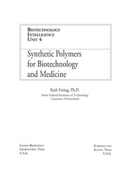 Synthetic polymers for biotechnology and medicine /