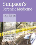 Simpson's forensic medicine /