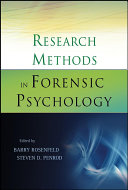 Research methods in forensic psychology /