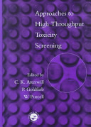 Approaches to high throughput toxicity screening /