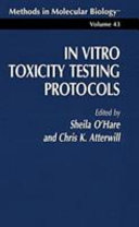 In vitro toxicity testing protocols /
