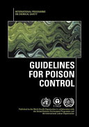 Guidelines for poison control.