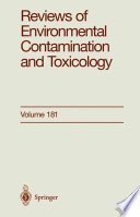 Reviews of environmental contamination and toxicology.