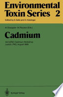 Cadmium : 3rd IUPAC Cadmium Workshop, Juelich, FRG, August 1985 /