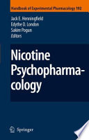 Nicotine psychopharmacology /