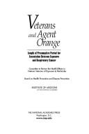 Veterans and Agent Orange : length of presumptive period for association between exposure and respiratory cancer /