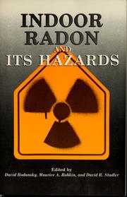 Indoor radon and its hazards /