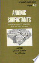 Anionic surfactants : biochemistry, toxicology, dermatology /