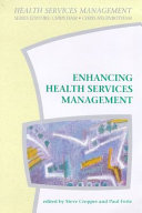 Enhancing health services management : the role of decision support systems /