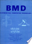 BMD; biomedical computer programs /