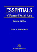 Essentials of managed health care /