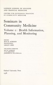 Seminars in community medicine /