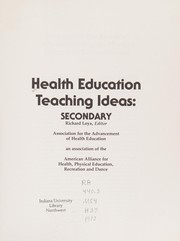 Health education teaching ideas : secondary /