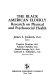 The Black American elderly : research on physical and psychosocial health /