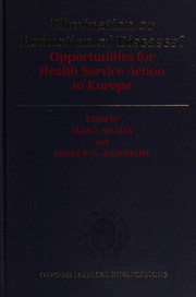 Elimination or reduction of diseases? : opportunities for health service action in Europe /