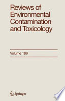 Reviews of environmental contamination and toxicology : continuation of residue reviews.