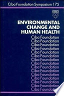 Environmental change and human health.