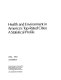 Health and environment in America's top-rated cities : a statistical profile /