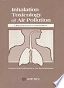 Inhalation toxicology of air pollution : clinical research considerations /